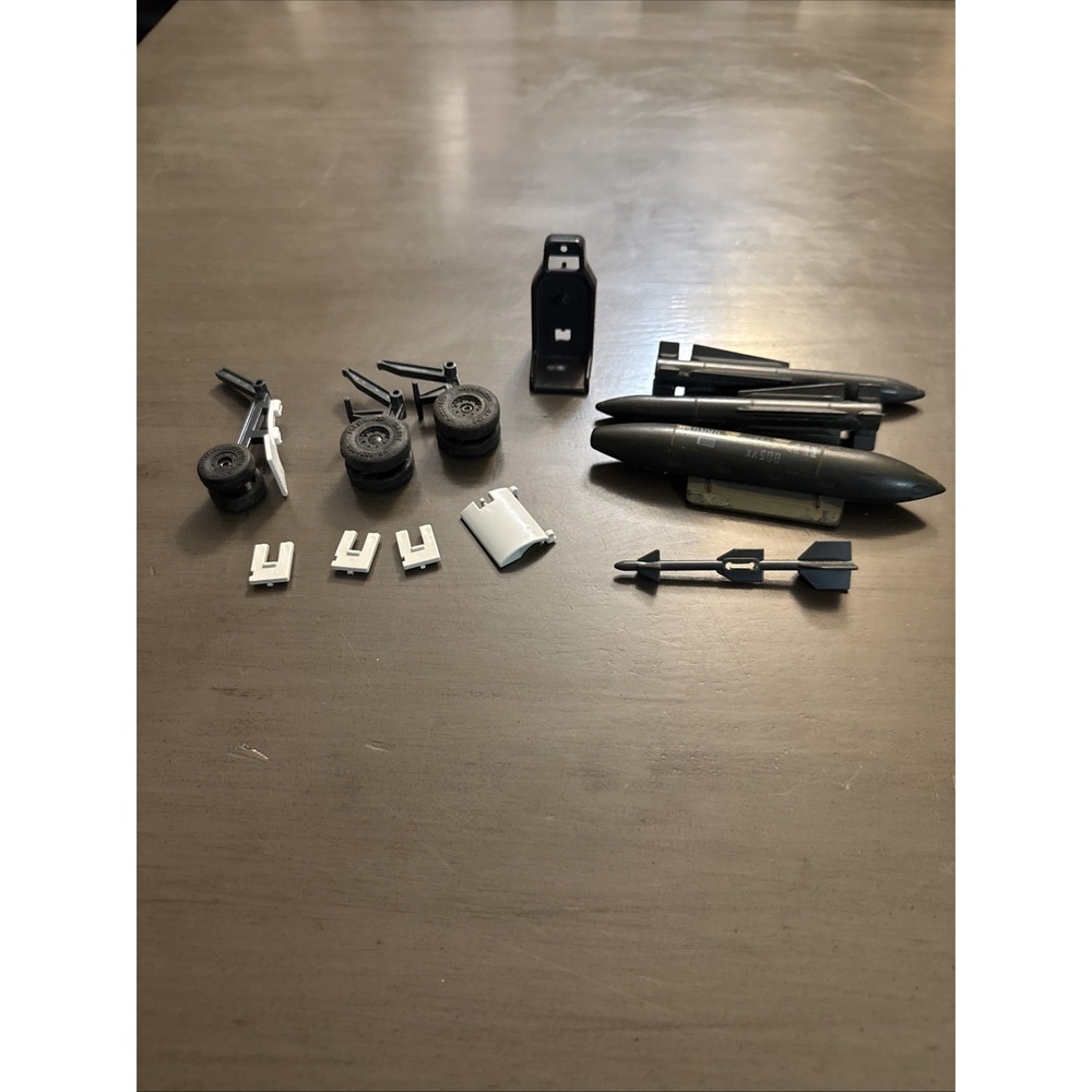Skystriker XP-14F Landing Gear Missiles Seat Vintage 1983 GI Joe ARAH Parts Lot
